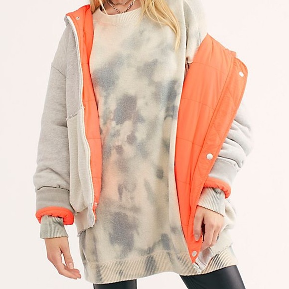 Nwt Fp Reversible Puffer Jacket 